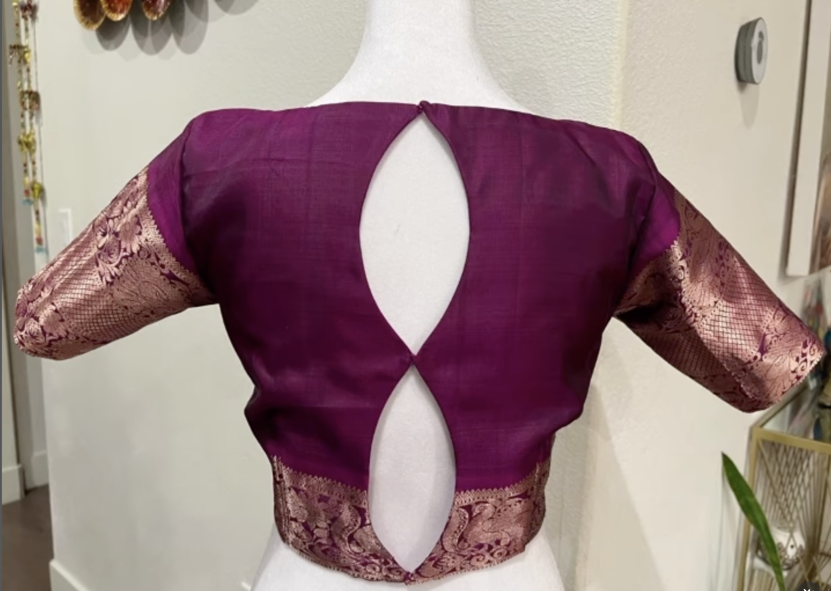 Navy Butterfly Back